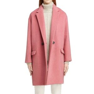 NWT Isabel Marant Filipo Wool Cashmere Coat 42